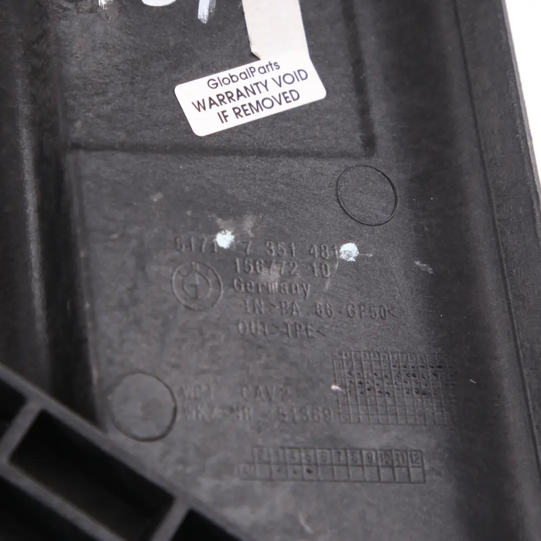 Batteriefachhalterung Unterer Trägerbügel für Mini Cooper F55 F56 F57 mit Teilenummer 7351481 Mini Cooper F55 F56 F57 Batteriefachhalterung Unterer Trägerbügel - SKU 7351481-1 - Teilenummer 7351481