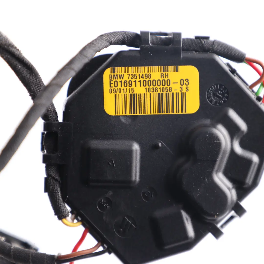 BMW F11 Wing Wiring Harness RIght O/S Mirror Control Module - SKU 7351498 - Part number 7351498