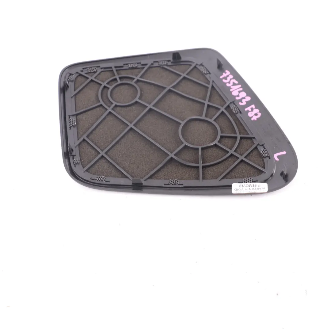 Osłona Głośnika Półki Tył Harman Kardon Lewa Czarna 7921167 do BMW F87 M2 o numerze 7351693 BMW F87 M2 Osłona Głośnika Półki Tył Harman Kardon Lewa Czarna 7921167 - SKU 7351693 - Numer Części 7351693