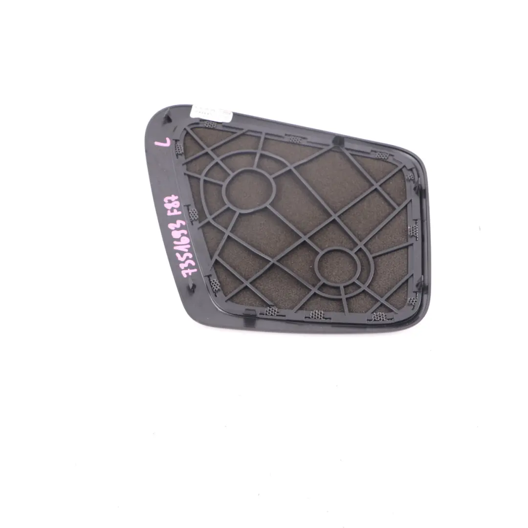 Cover BMW F87 M2 Rear Shelf Harman Kardon Speaker Cover Left N/S Black 7921167 - SKU 7351693 - Part number 7351693