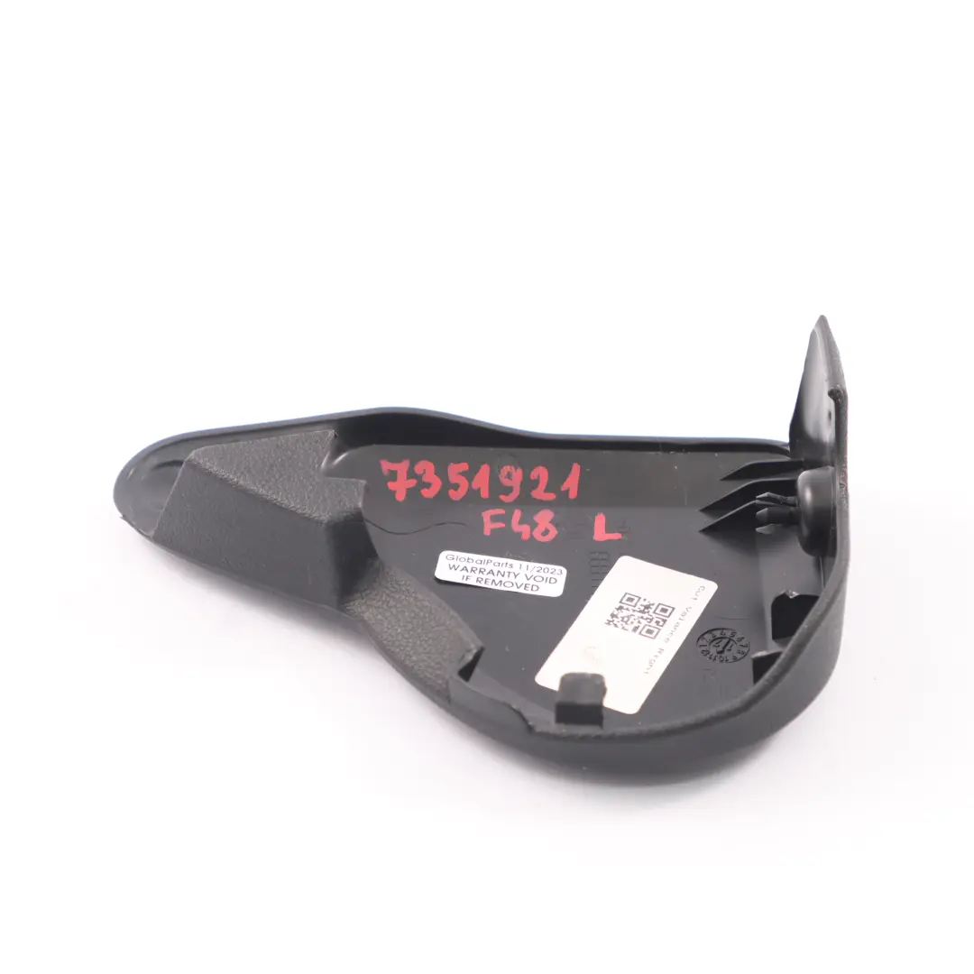 Sitzbezug Innenraum Vorne Links Sitz Panel Trim Inneres Schwarz für BMW F48 mit Teilenummer 7351921 BMW F48 Sitzbezug Innenraum Vorne Links Sitz Panel Trim Inneres Schwarz - SKU 7351921 - Teilenummer 7351921