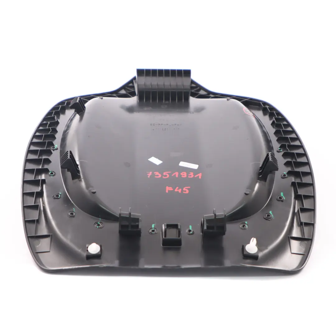Vorder sitz Rückenlehne BMW F40 F45 X1 F48 Rückwand abdeckung Schwarz für mit Teilenummer 7351931 Vorder sitz Rückenlehne BMW F40 F45 X1 F48 Rückwand abdeckung Schwarz - SKU 7351931 - Teilenummer 7351931