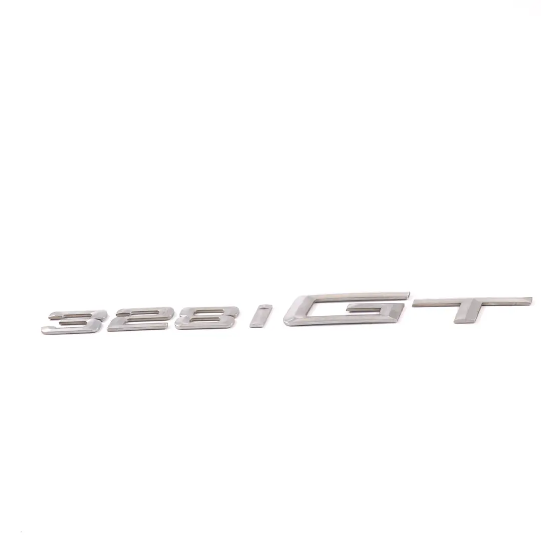 BMW F34 Emblème Couvercle de coffre chromé Logo arrière 328i GT - SKU 7351967 - Numéro de pièce 7351967