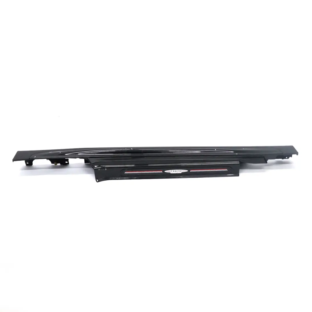 Mini F56 Faldón Lateral Izquierdo JCW Tapa Lateral Panel Balancín Negro - SKU 7352151-1 - Número de pieza 7352151
