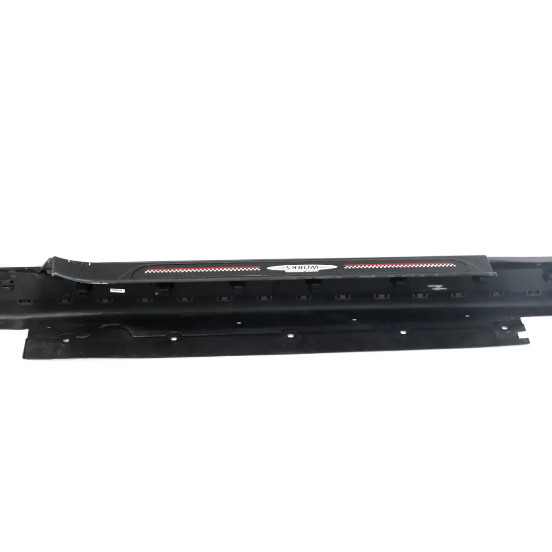 Side Skirt Left N/S JCW Sill Side Cover Rocker Panel Black to Mini F56 with Part number 7352151 Mini F56 Side Skirt Left N/S JCW Sill Side Cover Rocker Panel Black - SKU 7352151-1 - Part number 7352151