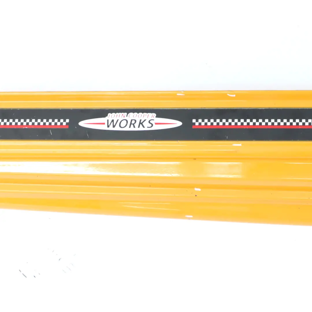 Mini F56 Side Skirt Left N/S JCW Sill Side Cover Rocker Panel Volcanic Orange - SKU 7352151-VOR - Part number 7352151