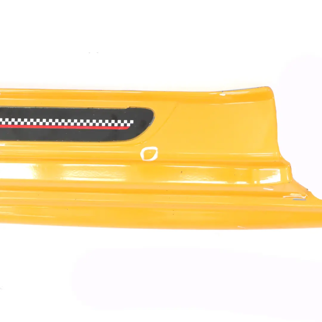 Mini F56 Faldón Lateral Izquierdo JCW Tapa Lateral Balancín Volcanic Orange - SKU 7352151-VOR - Número de pieza 7352151