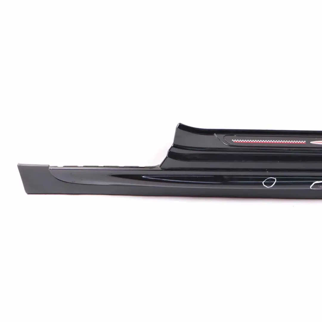 Side Skirt Right O/S JCW Sill Cover Rocker Panel Midnight Black - A94 to Mini F56 with Part number 7352152 Mini F56 Side Skirt Right O/S JCW Sill Cover Rocker Panel Midnight Black - A94 - SKU 7352152 - Part number 7352152