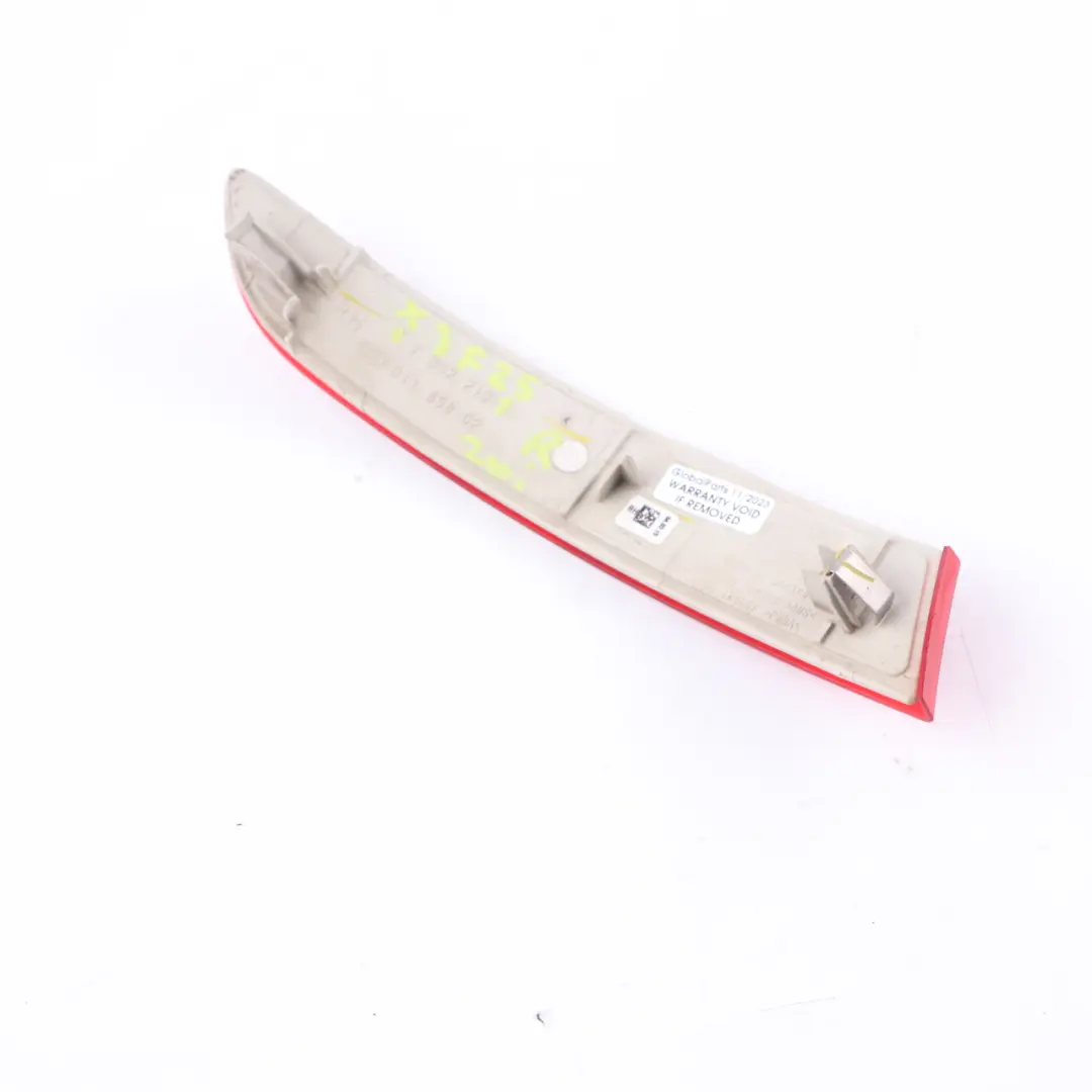 Lamp Reflector Rear Right O/S Bumper Trim Reflection Red BMW X3 F25 - SKU 7352210 - Part number 7352210