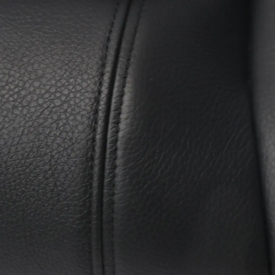 BMW F32 Seat Bench Rear Couch Sofa Covering Black Leather Dakota - SKU 7352433-1 - Part number 7352433