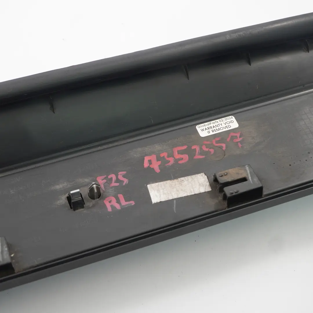 Zierleiste Tür hinten links X Line Schweller verkleidung für BMW X3 F25 mit Teilenummer 7352557 BMW X3 F25 Zierleiste Tür hinten links X Line Schweller verkleidung - SKU 7352557 - Teilenummer 7352557