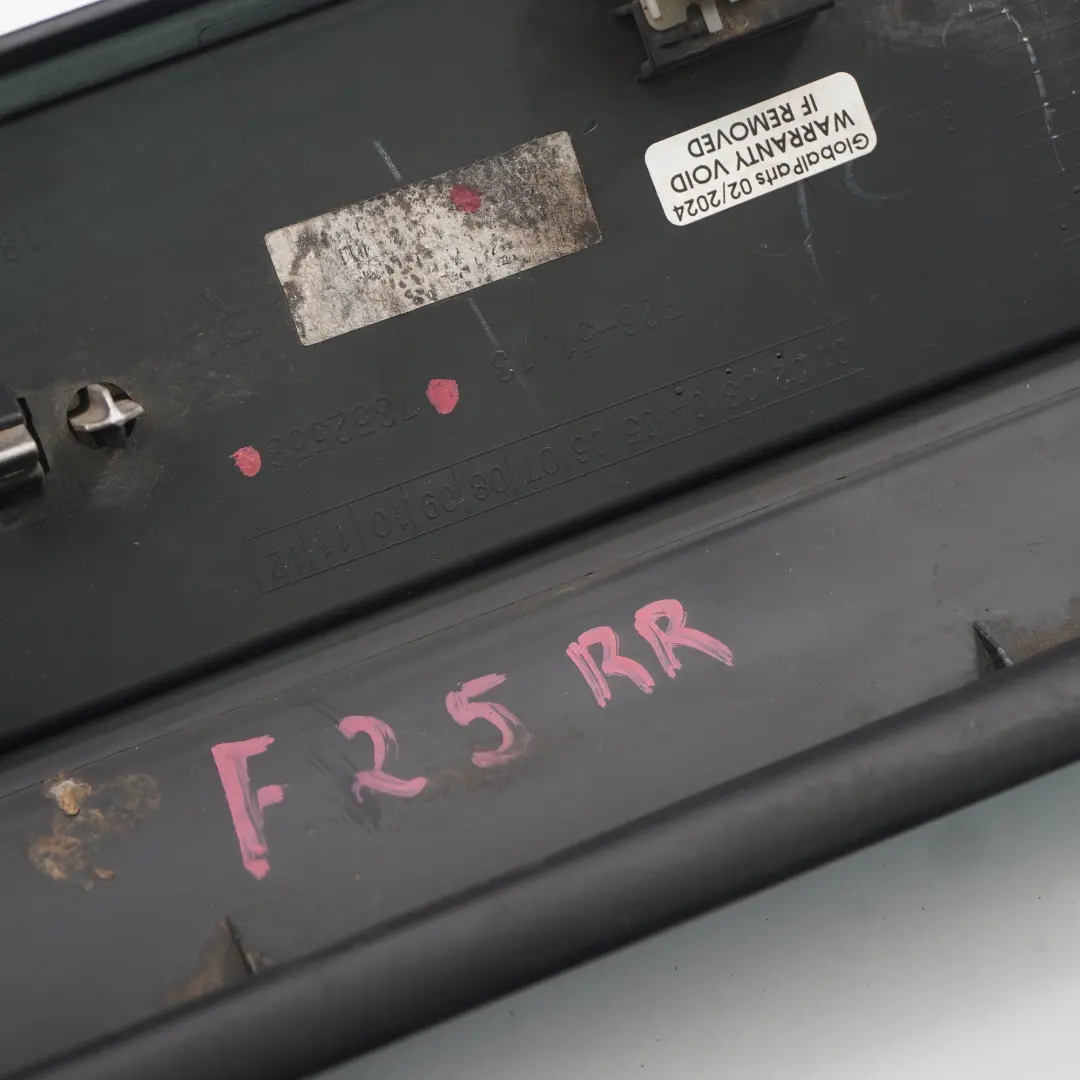 Zierleiste Tür hinten rechts X Line Abdeckung der Rocker für BMW X3 F25 mit Teilenummer 7352558 BMW X3 F25 Zierleiste Tür hinten rechts X Line Abdeckung der Rocker - SKU 7352558 - Teilenummer 7352558