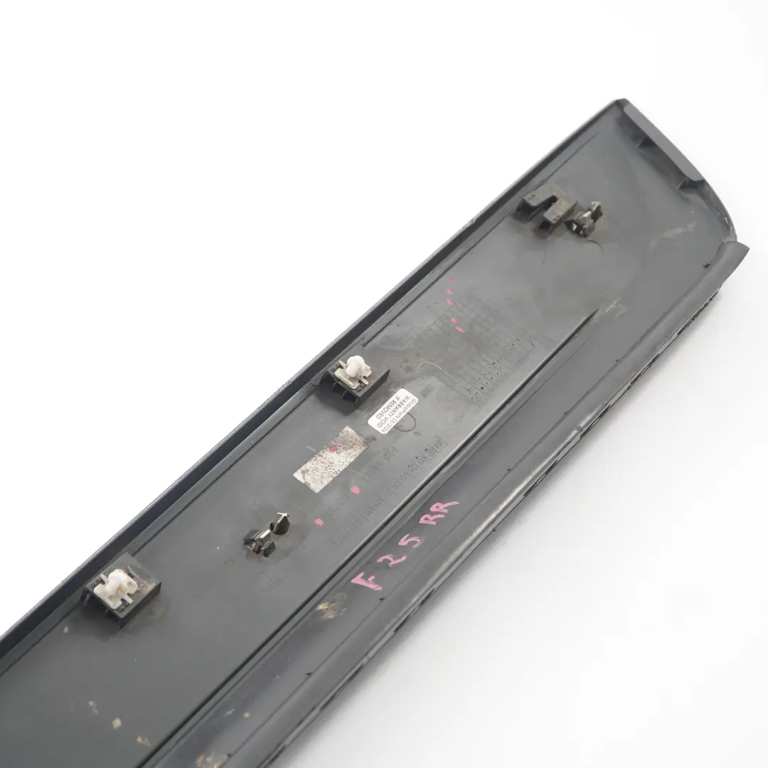 Zierleiste Tür hinten rechts X Line Abdeckung der Rocker für BMW X3 F25 mit Teilenummer 7352558 BMW X3 F25 Zierleiste Tür hinten rechts X Line Abdeckung der Rocker - SKU 7352558 - Teilenummer 7352558