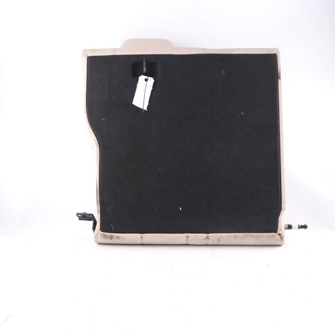 BMW F32 Rear Seat Backrest Bench Back Cover Left N/S Leather Dakota Oyster - SKU 7352621 - Part number 7352631