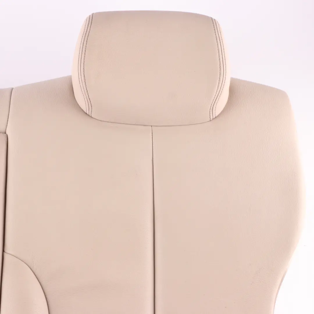 Backrest Bench Back Cover Left N/S Leather Dakota Oyster to BMW F32 Rear Seat with Part number 7352631 BMW F32 Rear Seat Backrest Bench Back Cover Left N/S Leather Dakota Oyster - SKU 7352621 - Part number 7352631