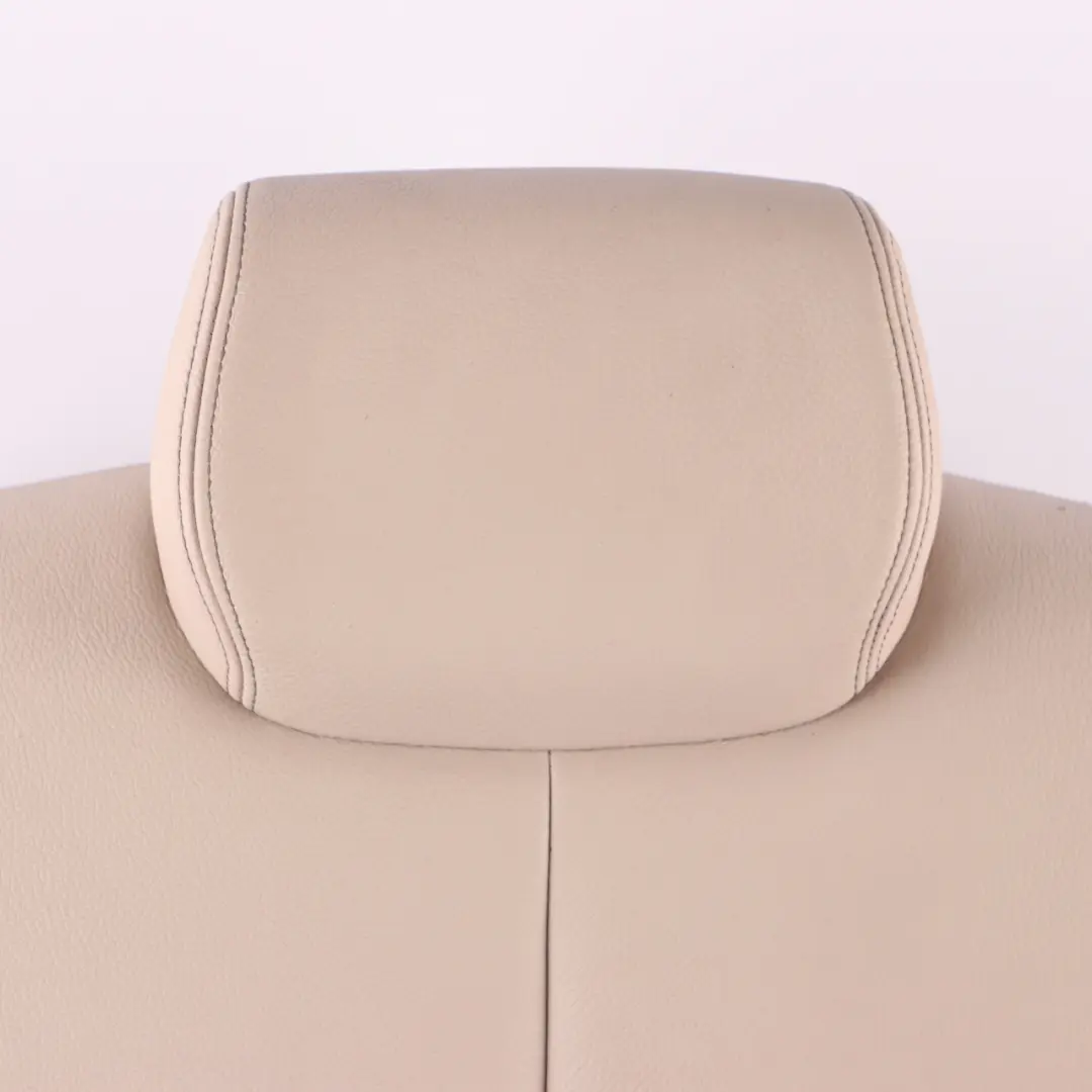 Backrest Bench Back Cover Right O/S Leather Dakota Oyster to BMW F32 Rear Seat with Part number 7352622 BMW F32 Rear Seat Backrest Bench Back Cover Right O/S Leather Dakota Oyster - SKU 7352622 - Part number 7352622