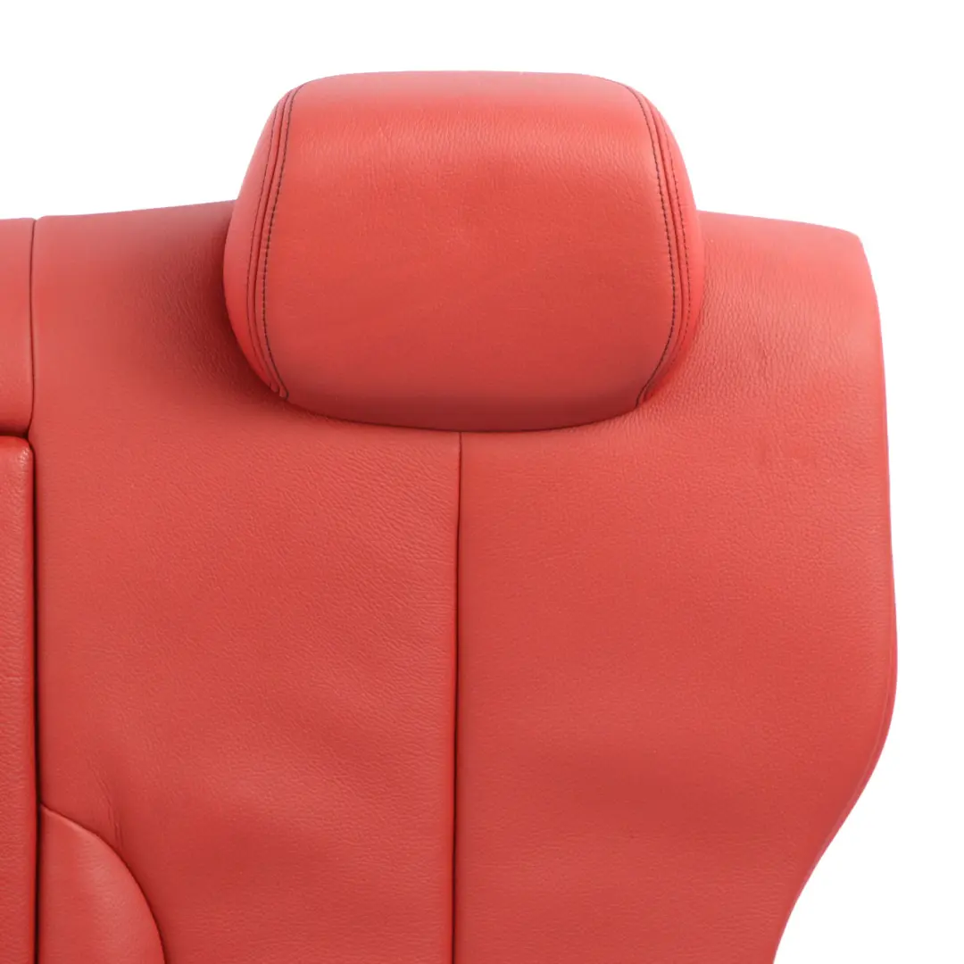 BMW F32 Rear Seat Backrest Left N/S Bench Back Cover Leather Dakota Coral Red - SKU 7352631 - Part number 7352631