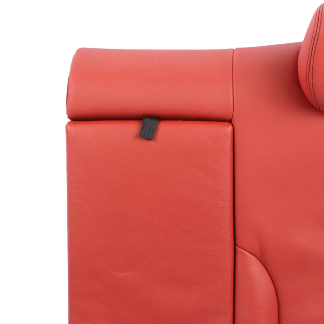 BMW F32 Rear Seat Backrest Left N/S Bench Back Cover Leather Dakota Coral Red - SKU 7352631 - Part number 7352631