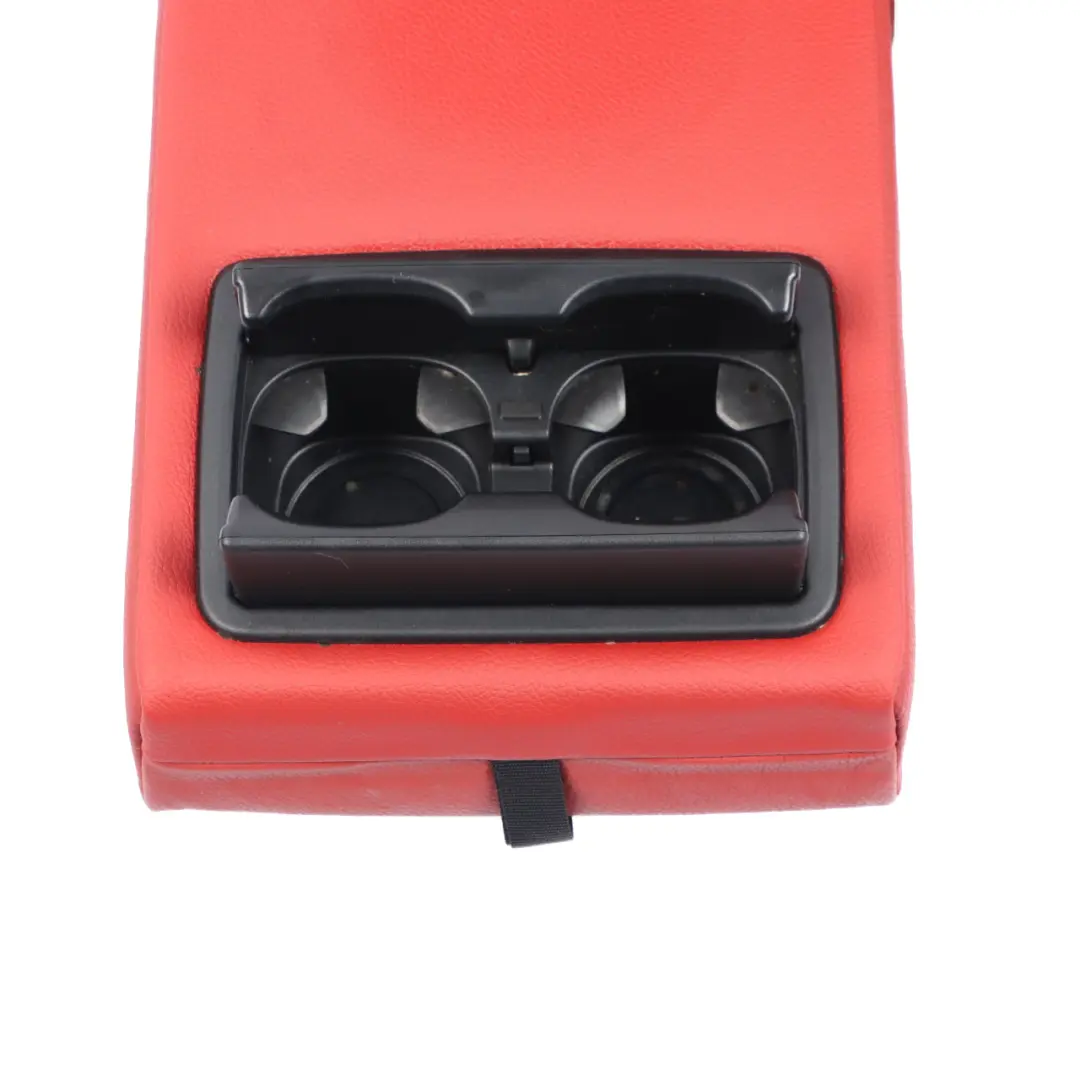 BMW F32 Rear Seat Backrest Left N/S Bench Back Cover Leather Dakota Coral Red - SKU 7352631 - Part number 7352631