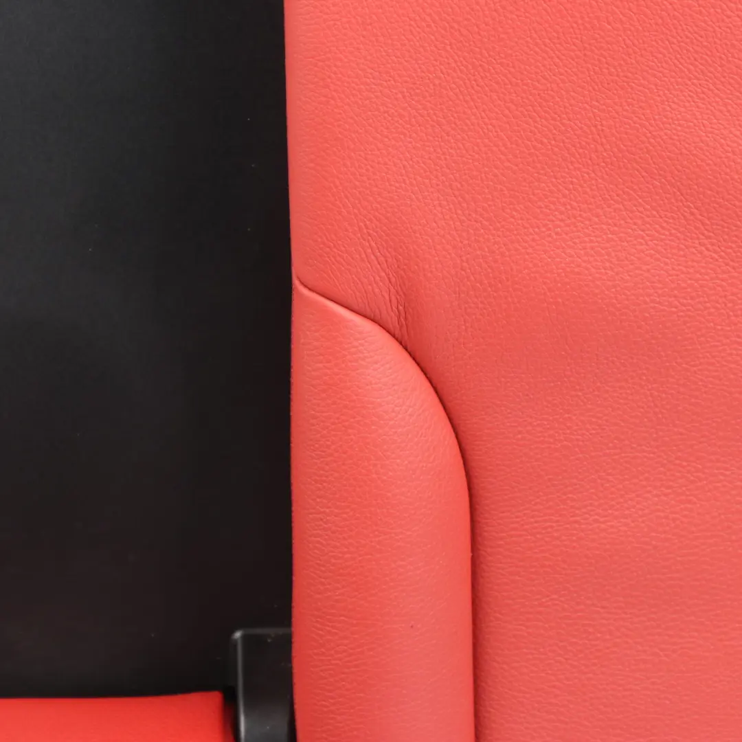 BMW F32 Rear Seat Backrest Left N/S Bench Back Cover Leather Dakota Coral Red - SKU 7352631 - Part number 7352631