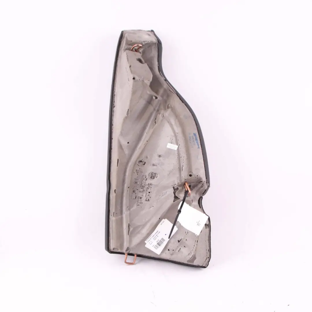 Finisher Left N/S Bench Side Lateral Cover Black Leather to BMW F32 Rear Seat with Part number 7352727 BMW F32 Rear Seat Finisher Left N/S Bench Side Lateral Cover Black Leather - SKU 7352727 - Part number 7352727