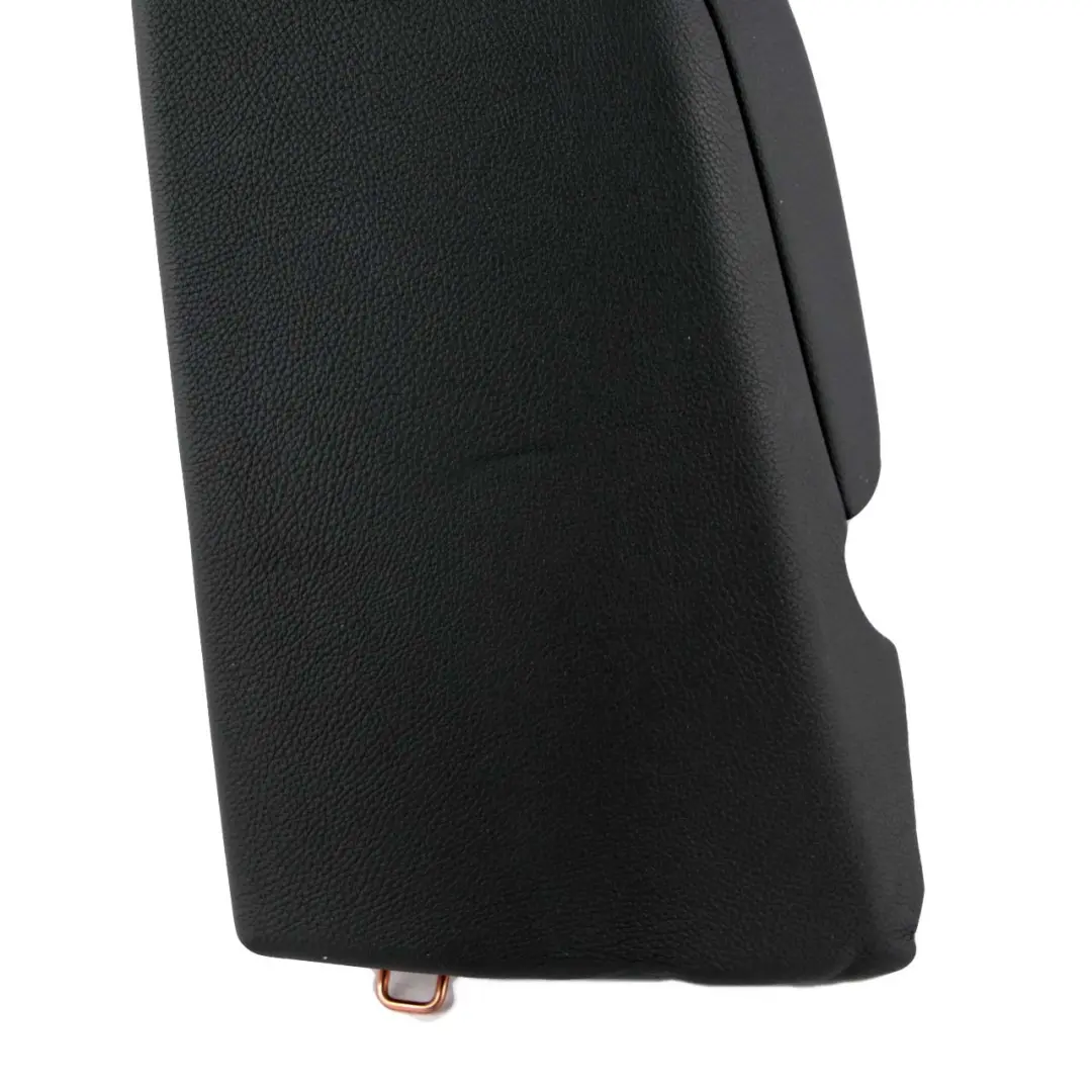 BMW F32 Rear Seat Finisher Right O/S Bench Side Lateral Cover Black Leather - SKU 7352728 - Part number 7352728
