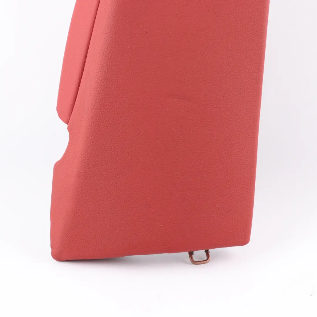 Finisher Left N/S Bench Side Lateral Cover Red Leather to BMW F32 Rear Seat with Part number 7352733 BMW F32 Rear Seat Finisher Left N/S Bench Side Lateral Cover Red Leather - SKU 7352733 - Part number 7352733