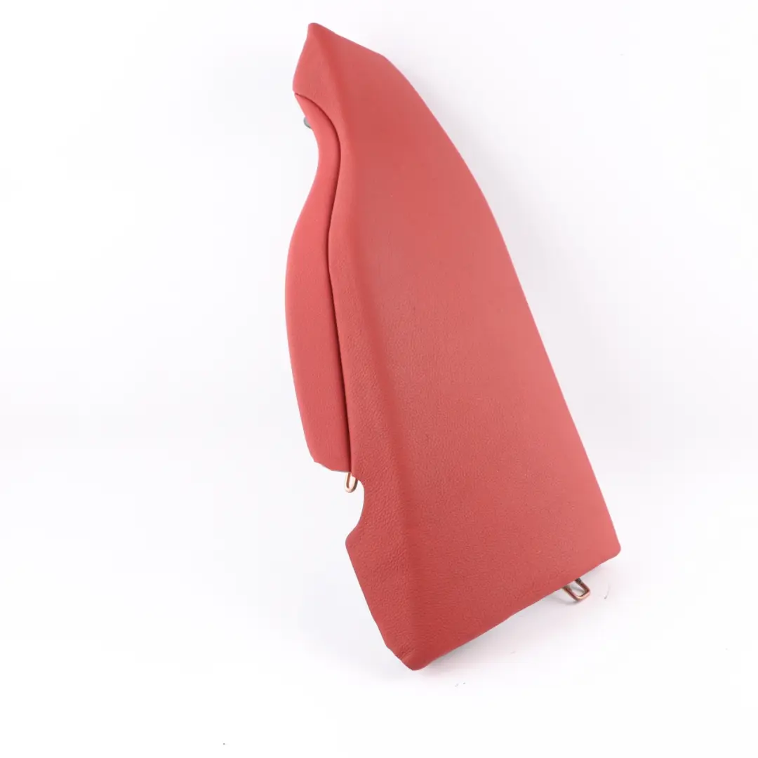 Finisher Left N/S Bench Side Lateral Cover Red Leather to BMW F32 Rear Seat with Part number 7352733 BMW F32 Rear Seat Finisher Left N/S Bench Side Lateral Cover Red Leather - SKU 7352733 - Part number 7352733
