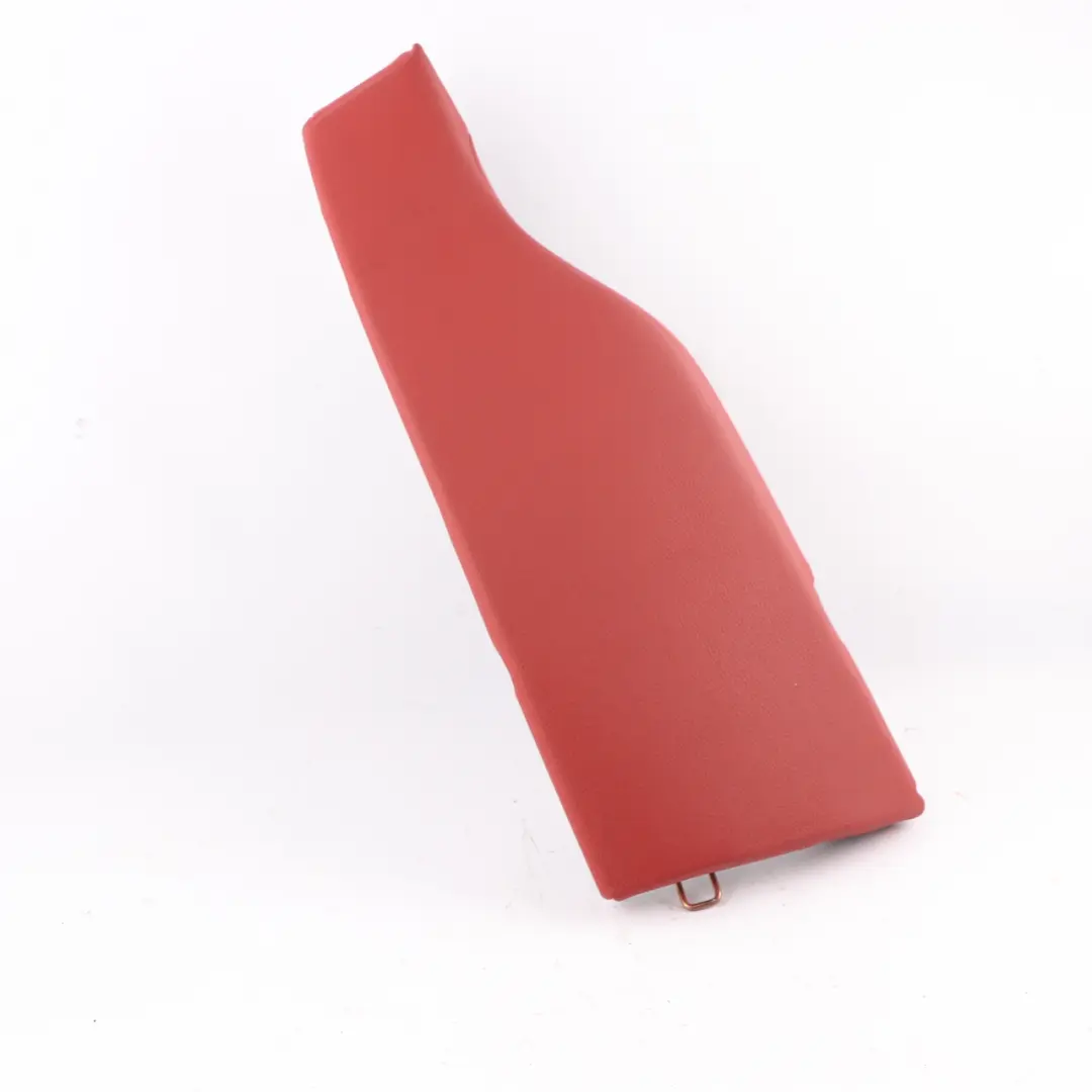 BMW F32 Rear Seat Finisher Right O/S Bench Side Lateral Cover Red Leather - SKU 7352734 - Part number 7352734