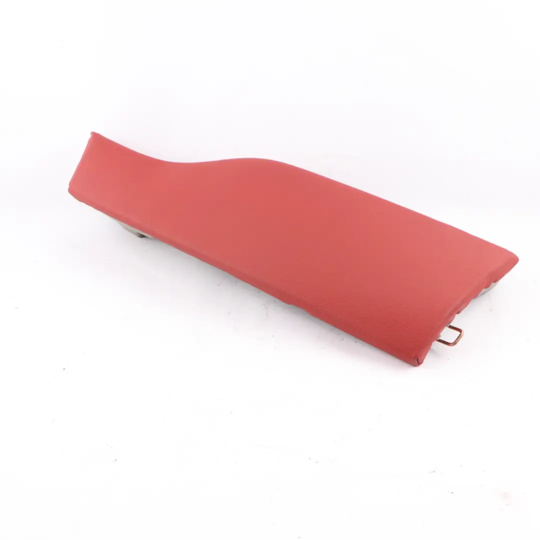 BMW F32 Acabado Asiento Trasero Derecho Tapa Lateral Cuero Rojo - SKU 7352734 - Número de pieza 7352734