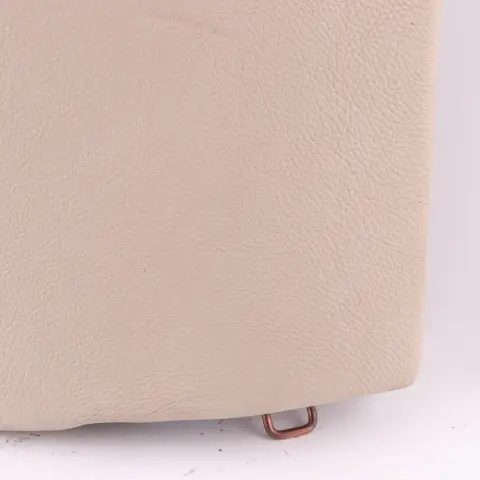 Panel BMW F32 Lateral Rear Seat Left N/S Trim Leather Dakota Oyster to Seat with Part number 7352735 Seat Panel BMW F32 Lateral Rear Seat Left N/S Trim Leather Dakota Oyster - SKU 7352735 - Part number 7352735