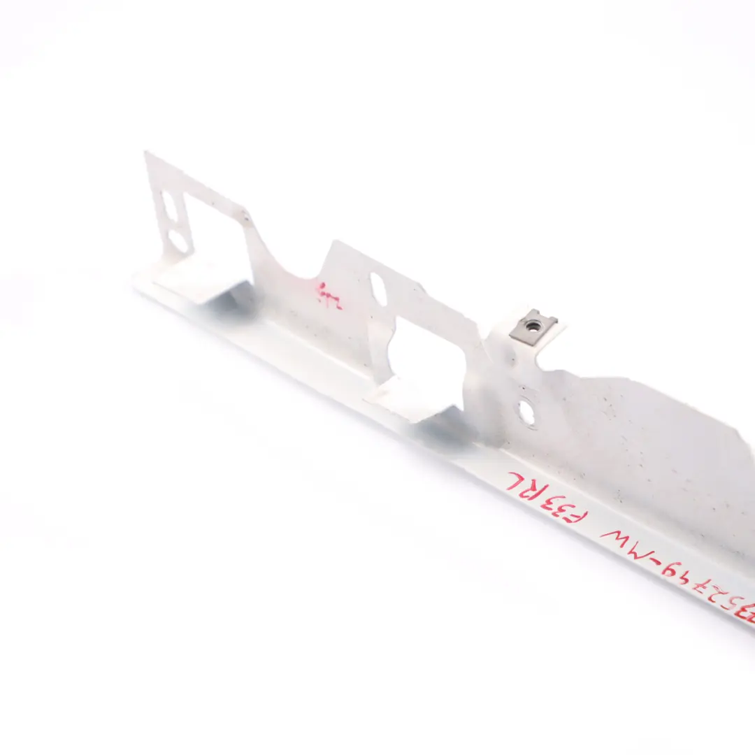 BMW F33 F83 Cabrio Fensterheber hinten links Abdeck platte Mineral weiß A96 - SKU 7352749-MW - Teilenummer 7352749