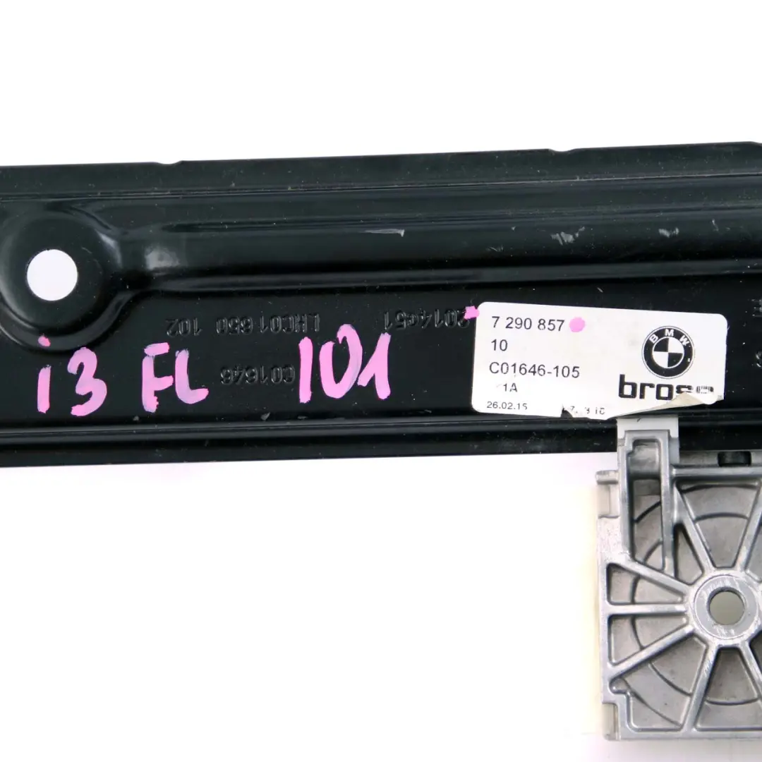  Alzacristalli BMW i3 I01 Porta anteriore sinistra Regolatore Meccanismo 7290857 - SKU 7352875 - Numero di parte 7352875