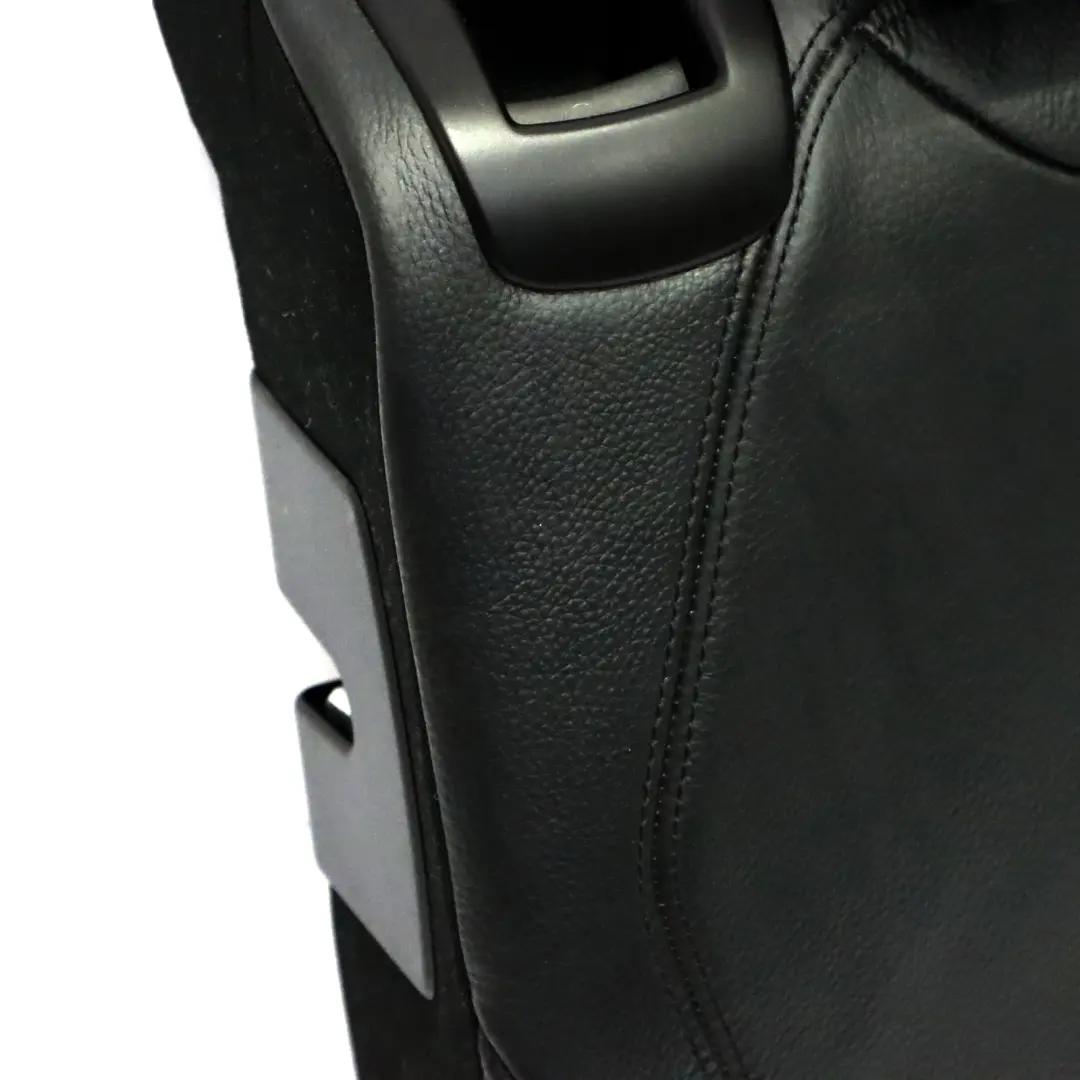 BMW X5 F15 Seat Backrest Rear right O/S Back Cover Leather Dakota Black - SKU 7353382 - Part number 7353382