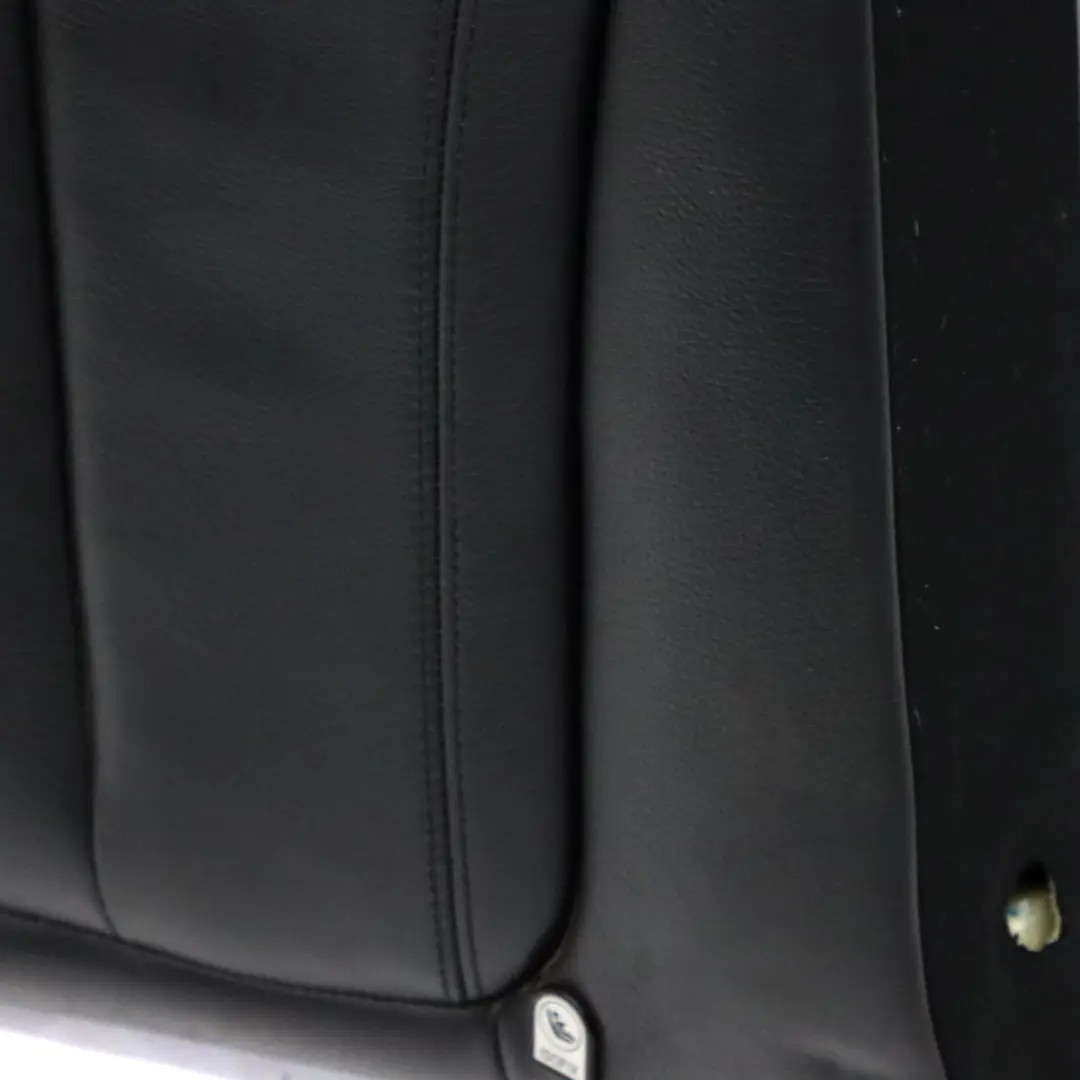 BMW X5 F15 Seat Backrest Rear right O/S Back Cover Leather Dakota Black - SKU 7353382 - Part number 7353382