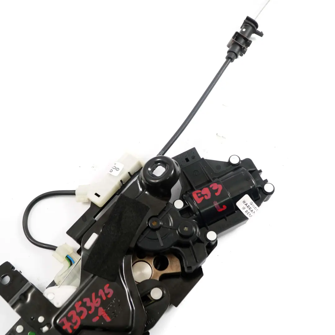 BMW E93 F33 Cabrio Boot Trunk Lid Tailgate Lock Mechanism Actuator Motor - SKU 7353615-1 - Part number 7353615