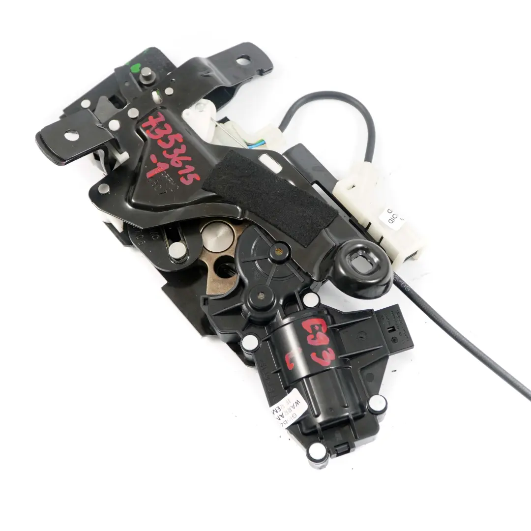 BMW E93 F33 Cabrio Boot Trunk Lid Tailgate Lock Mechanism Actuator Motor - SKU 7353615-1 - Part number 7353615