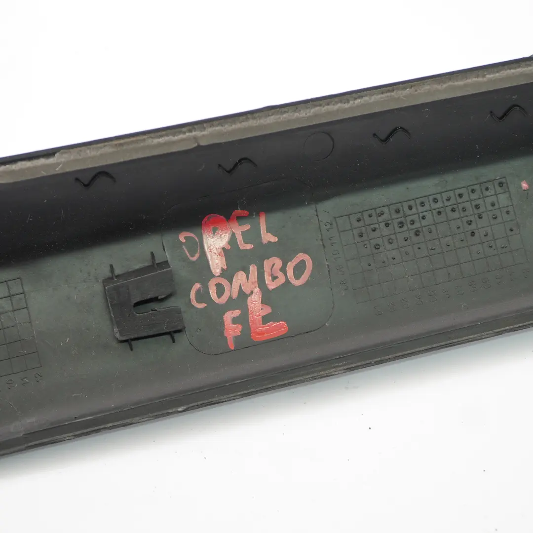 Door Cover Moulding Strip Front Left N/S Trim Cover to Vauxhall Combo D with Part number 735455443 Vauxhall Combo D Door Cover Moulding Strip Front Left N/S Trim Cover - SKU 735455443 - Part number 735455443