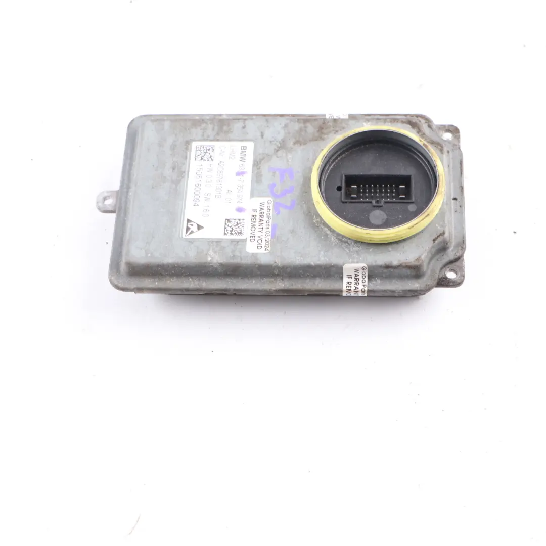  Scheinwerfermodul BMW F32 F33 F10 F11 LCI LED Ballast Steuergerät - SKU 7354974 - Teilenummer 7354974