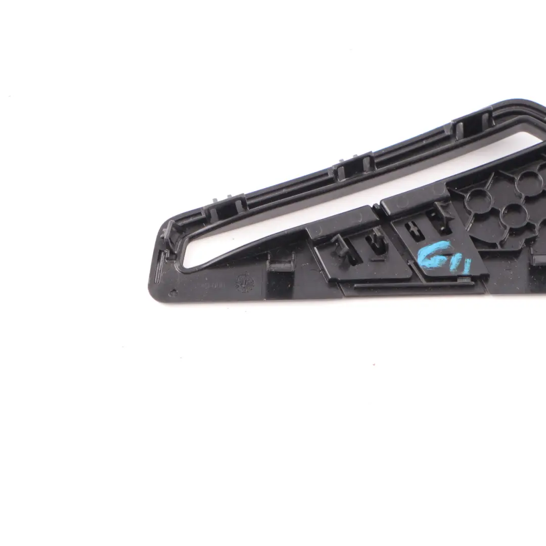 BMW G11 Rear Seatbelt Trim Cover Right O/S Seat Belt Outlet Guide Black - SKU 7355340 - Part number 7355340
