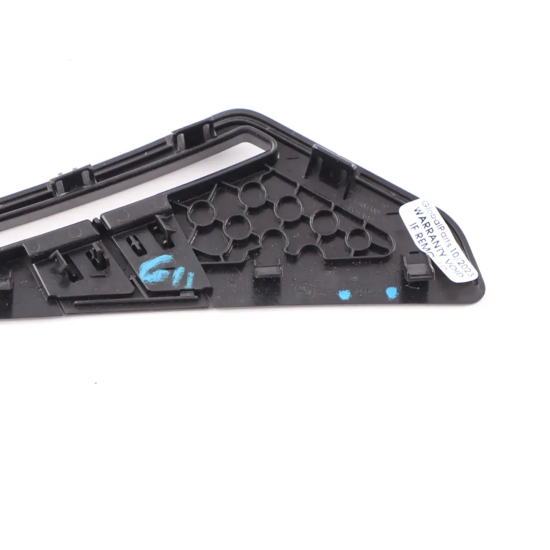 BMW G11 Rear Seatbelt Trim Cover Right O/S Seat Belt Outlet Guide Black - SKU 7355340 - Part number 7355340