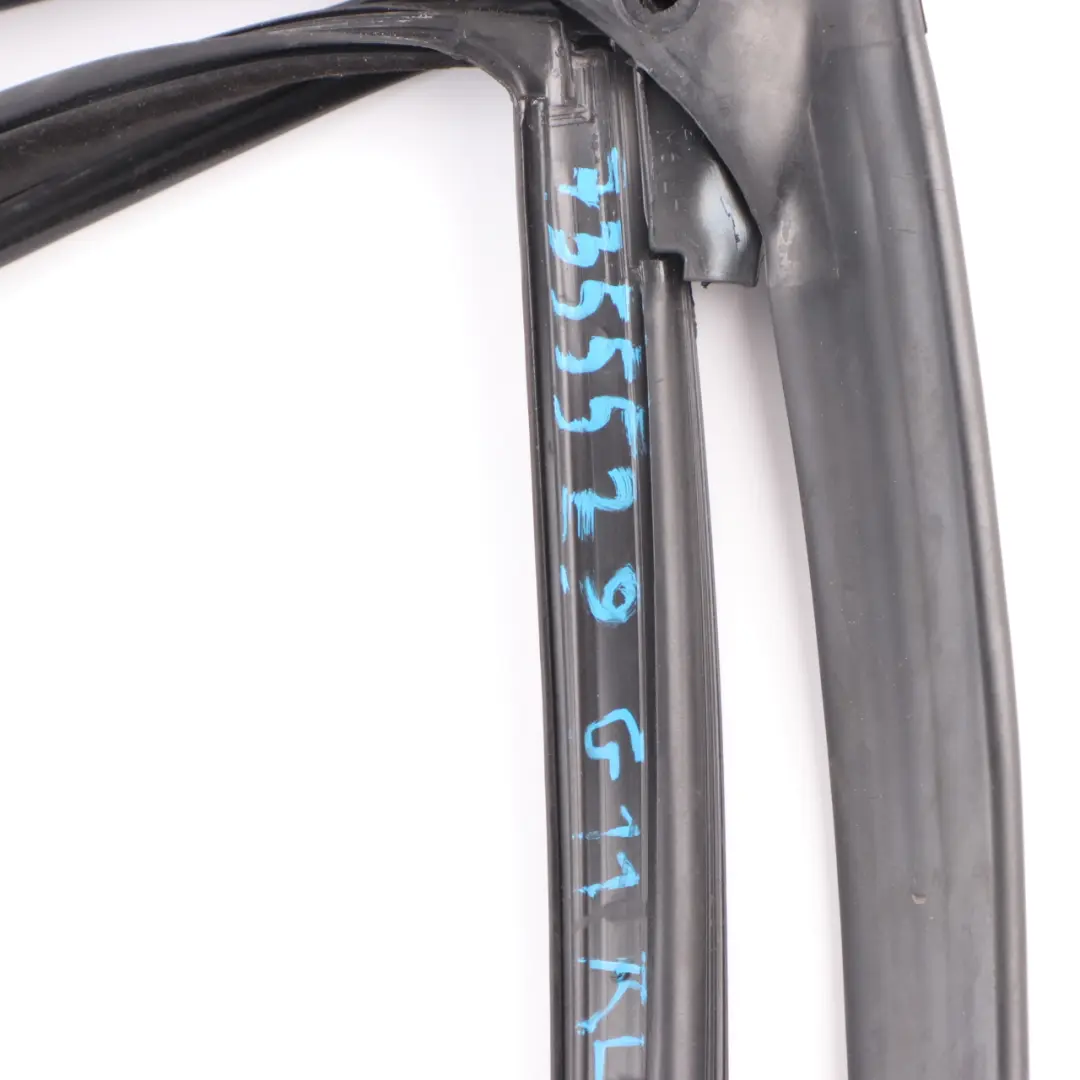 Door Seal Gasket Window Guide Rear Left N/S to BMW G11 with Part number 7355529 BMW G11 Door Seal Gasket Window Guide Rear Left N/S - SKU 7355529 - Part number 7355529