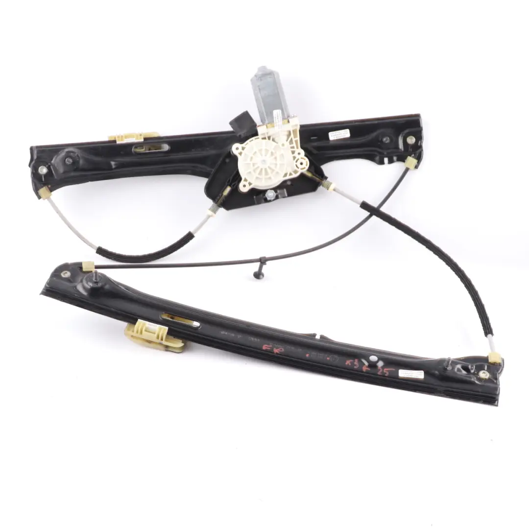 BMW F25 F26 Alzacristalli Porta Anteriore Meccanismo Regolatore Destro - SKU 7355636 - Numero di parte 7355636