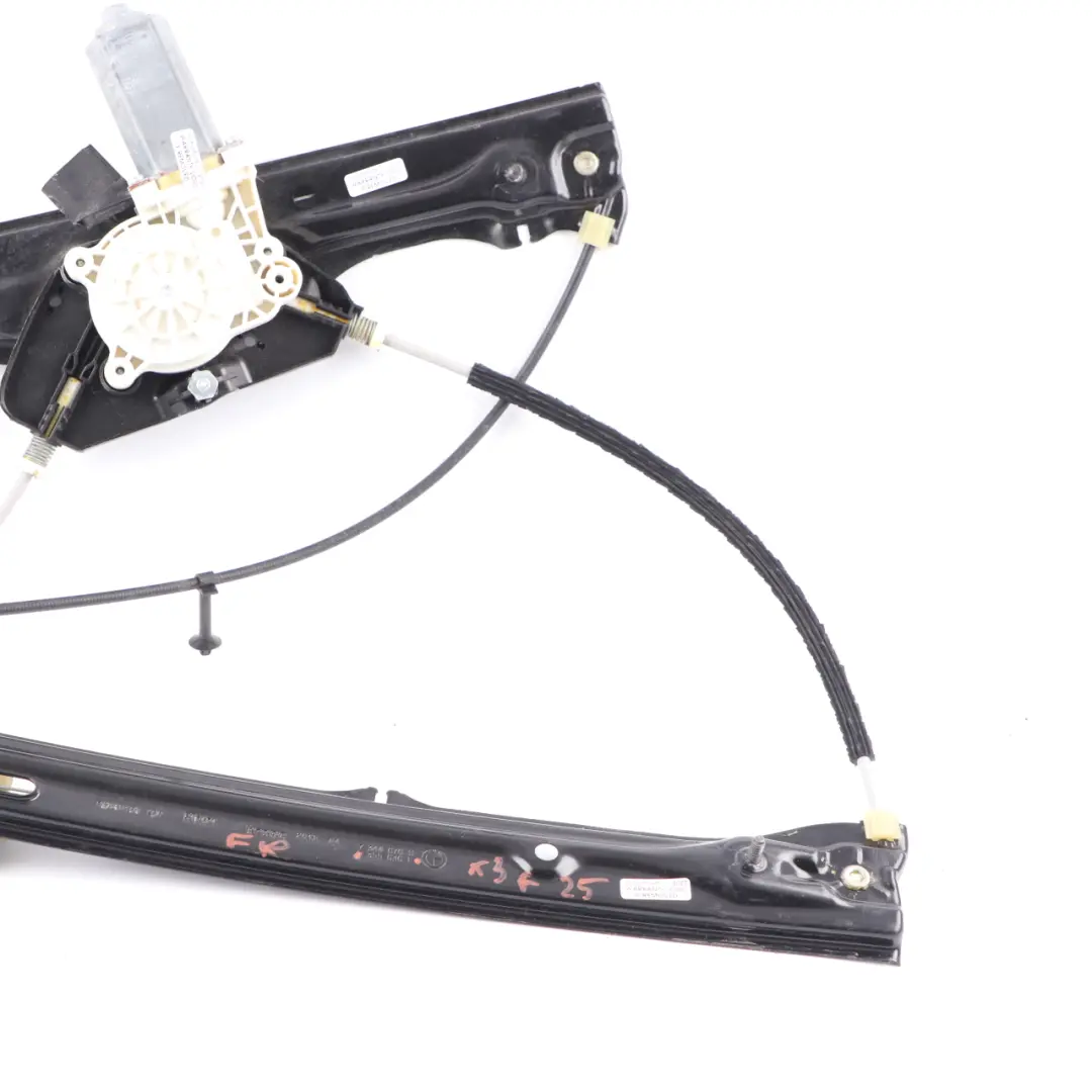 Window Lifter Front Door Right O/S Regulator Mechanism to BMW X3 F25 X4 F26 with Part number 7355636 BMW X3 F25 X4 F26 Window Lifter Front Door Right O/S Regulator Mechanism - SKU 7355636 - Part number 7355636