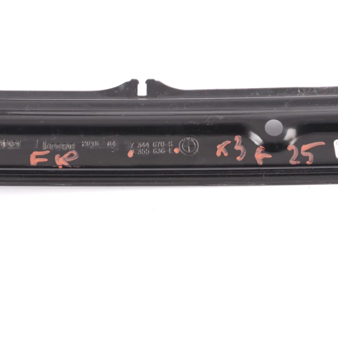 BMW X3 F25 X4 F26 Fensterheber Vordertür Rechts Regulator Mechanismus - SKU 7355636 - Teilenummer 7355636