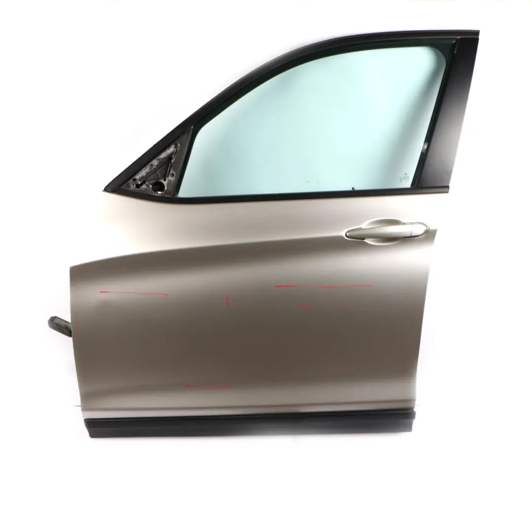 Door Front Left N/S Mineralsilber Silver Metallic - A14 to BMW X3 F25 with Part number 7355803 BMW X3 F25 Door Front Left N/S Mineralsilber Silver Metallic - A14 - SKU 7355803-MS - Part number 7355803