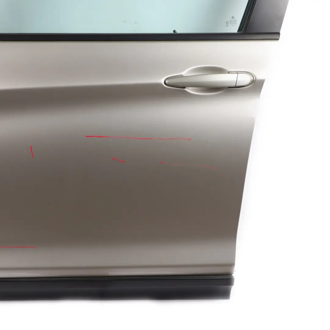 Door Front Left N/S Mineralsilber Silver Metallic - A14 to BMW X3 F25 with Part number 7355803 BMW X3 F25 Door Front Left N/S Mineralsilber Silver Metallic - A14 - SKU 7355803-MS - Part number 7355803