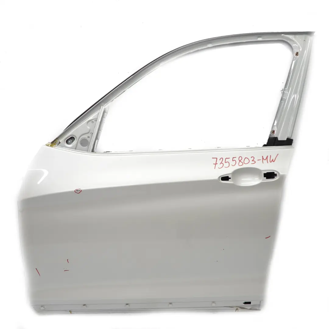 BMW X3 F25 Tür vorne links Mineralweiss Weiss Metallic - A96 - SKU 7355803-MW - Teilenummer 7355803