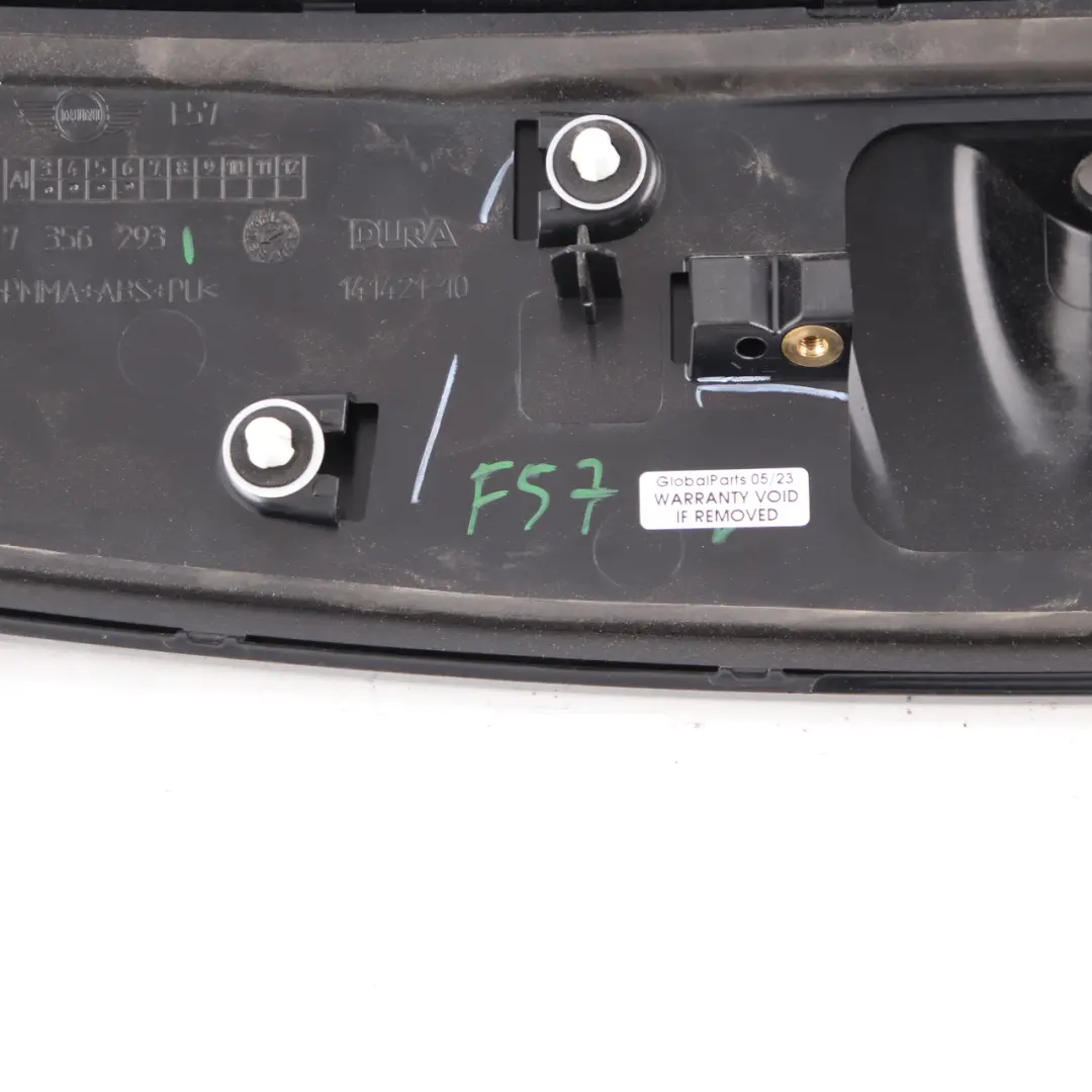 Mini F57 Cabrio Osłona Listwa Przedniej Szyby Górny Panel - SKU 7356293 - Numer Części 7356293