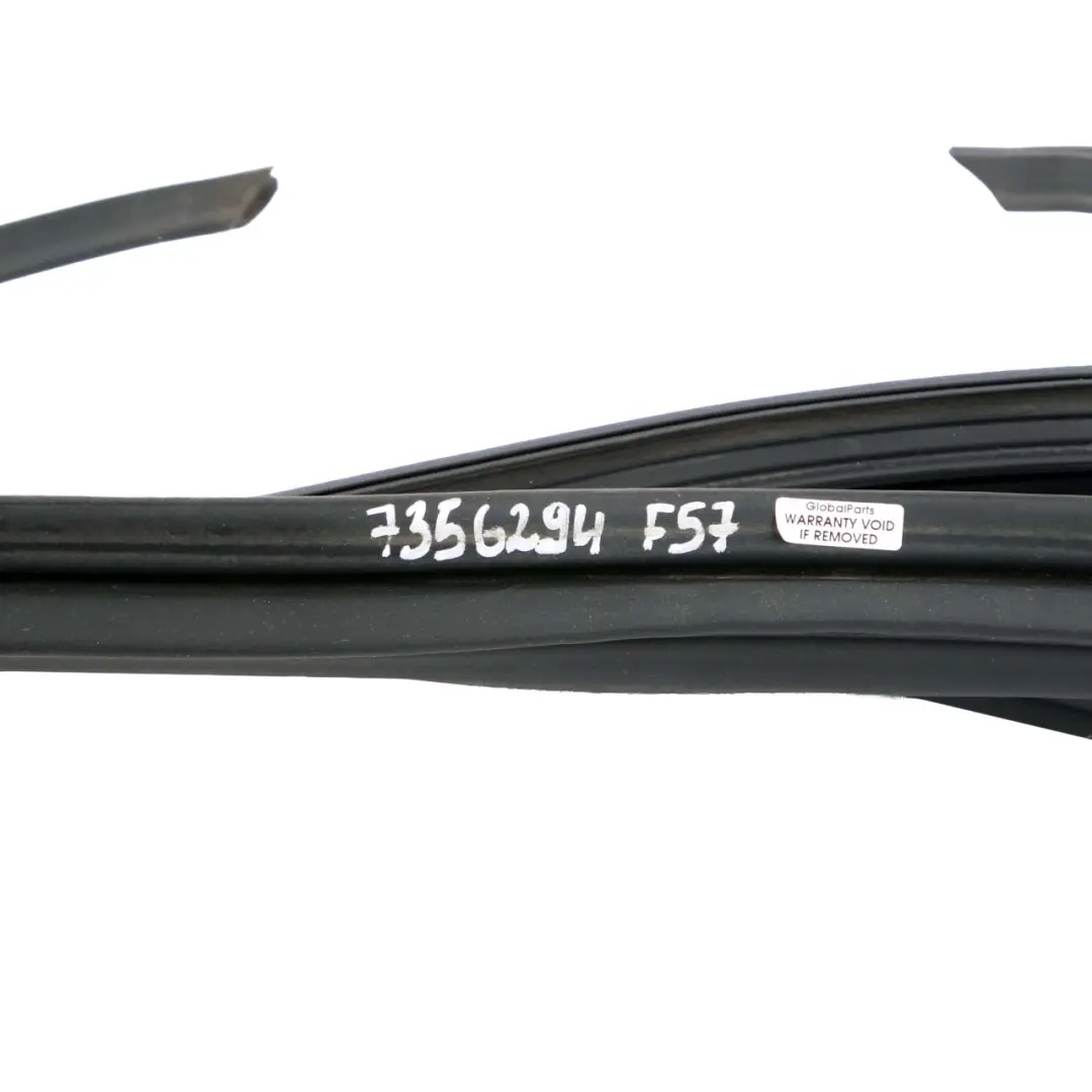 Windscreen Seal Column A Rubber Gasket Sealing Strip to Mini F57 Cabrio with Part number 7356294 Mini F57 Cabrio Windscreen Seal Column A Rubber Gasket Sealing Strip - SKU 7356294 - Part number 7356294